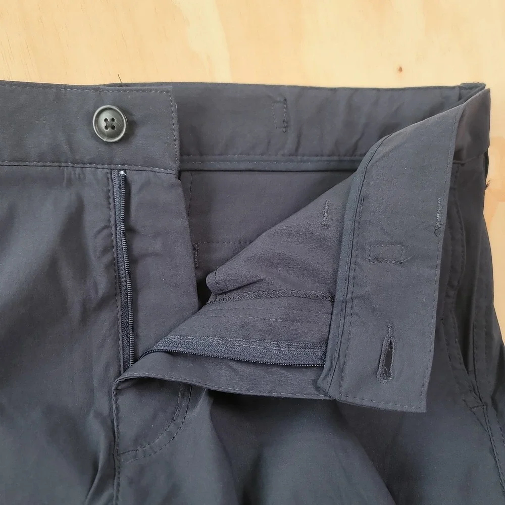 UB Tech Pants Mens 34x34 Blue Comfort Adjustable Waist Chino Water Repellent NWT - Picture 12 of 16